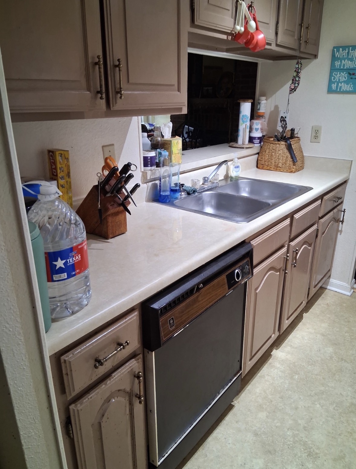 Kitchen after cleaning